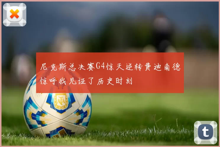 尼克斯总决赛G4惊天逆转费迪南德惊呼我见证了历史时刻